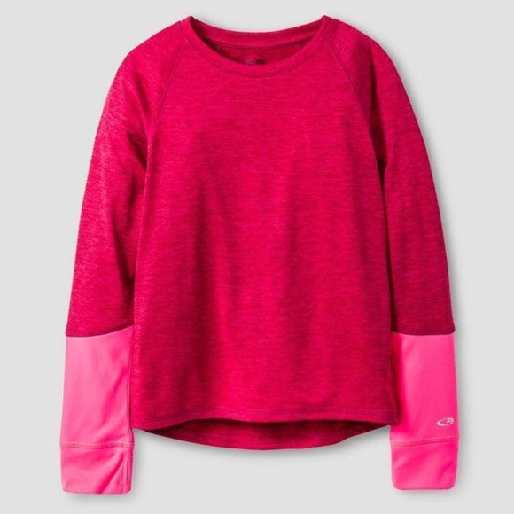 Champion Other - Champion K9031 Girls Long Sleeve Berry Pink Champion Other - Champion K9031 Girls Long Sleeve Berry Pink